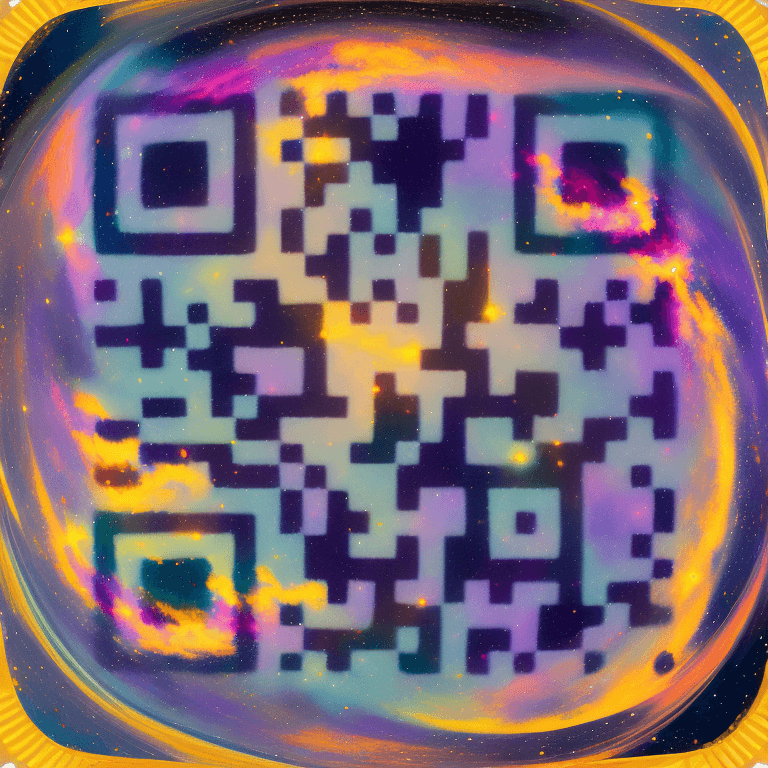 مثال کد QR هوش مصنوعی شماره 5