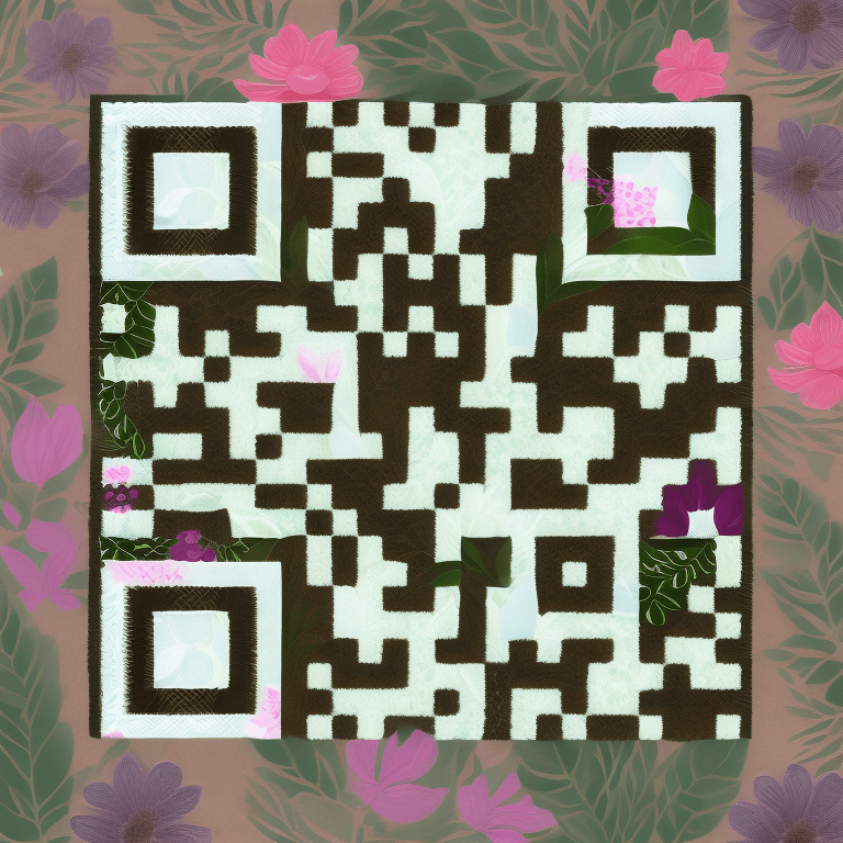 مثال کد QR هوش مصنوعی شماره 1